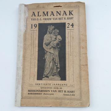Almanak 1924 beschikbaar voor biedingen