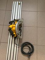 Dewalt DWE576 qs cirkelzaag met geleiderail, Doe-het-zelf en Bouw, Cirkelzaag, Ophalen of Verzenden, Zo goed als nieuw, Dewalt