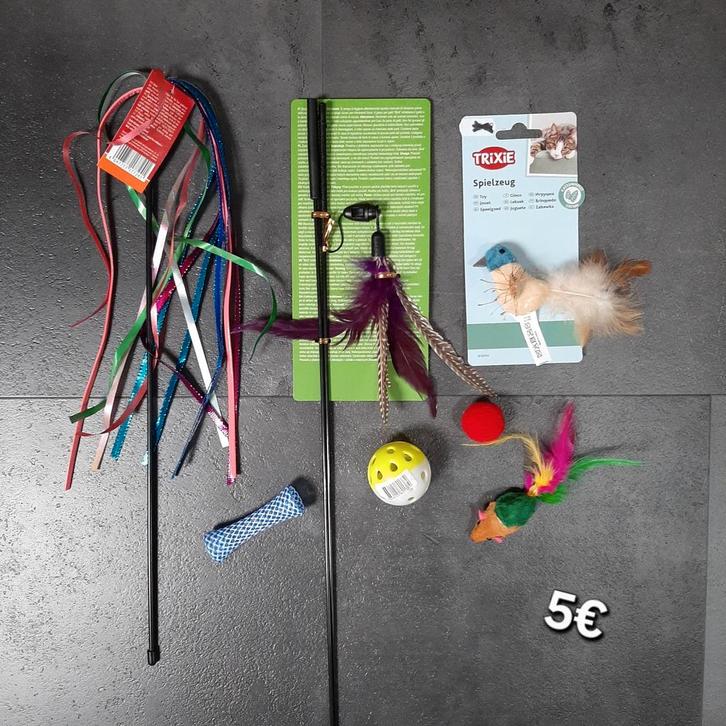 Kattenspeelgoed set 3, Dieren en Toebehoren, Kattenspeelgoed, Nieuw, Ophalen of Verzenden