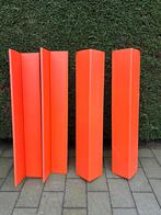 Kunststof hoekprofielen 190 x 190 x 1200 mm oranje 4 stuks., Achat, Particulier