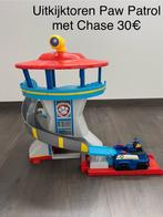Paw Patrol - Uitkijktoren met chase, Kinderen en Baby's, Speelgoed | Actiefiguren, Ophalen of Verzenden, Zo goed als nieuw