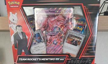 Team Rocket's Mewtwo EX box Nieuw beschikbaar voor biedingen