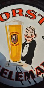 Emaille bord reclame platteau top glans 1950 emaillebord, Verzamelen, Merken en Reclamevoorwerpen, Ophalen of Verzenden