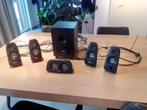 Logitech Z506 surround sound speakers, Enlèvement, Comme neuf, Canal audio 5.1, Logitech