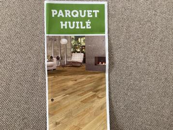 Parket massief eik 6 mm 1,75m2 beschikbaar voor biedingen