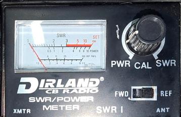 dirland swr/power  meter 11m, Enlèvement ou Envoi, Utilisé