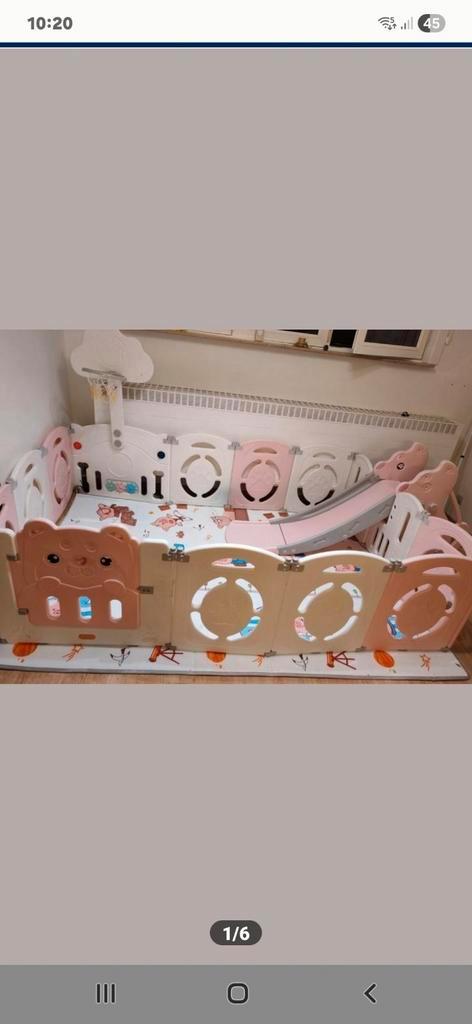 Groot speelpark 0 tot 6jaar, Kinderen en Baby's, Kinderkamer | Bedden, Zo goed als nieuw, Ophalen