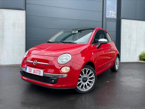 Fiat 500, Auto's, Fiat, Bedrijf, Bluetooth, Benzine, Euro 6, Berline, 3 deurs, Handgeschakeld, Rood, Zwart, Stof, Ophalen