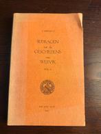 WERVIK Bijdragen tot de geschiedenis van Wervik. Deel II., Ophalen of Verzenden, Gelezen