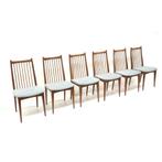 6x Vintage design eetkamerstoelen stoelen retro jaren '60, Verzenden