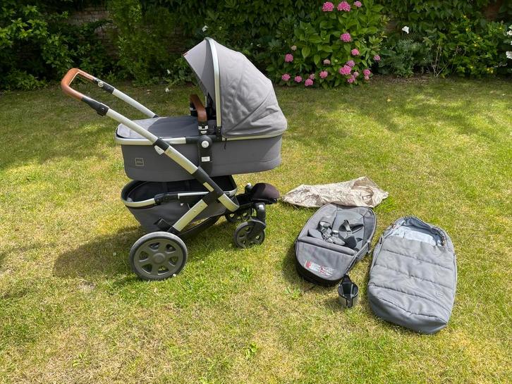 Joolz Geo2 kinderwagen met veel toebehoren, Kinderen en Baby's, Kinderwagens en Combinaties, Kinderwagen, Overige merken, Verstelbare duwstang