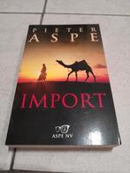 Import van Pieter Aspe, Boeken, Gelezen, Ophalen