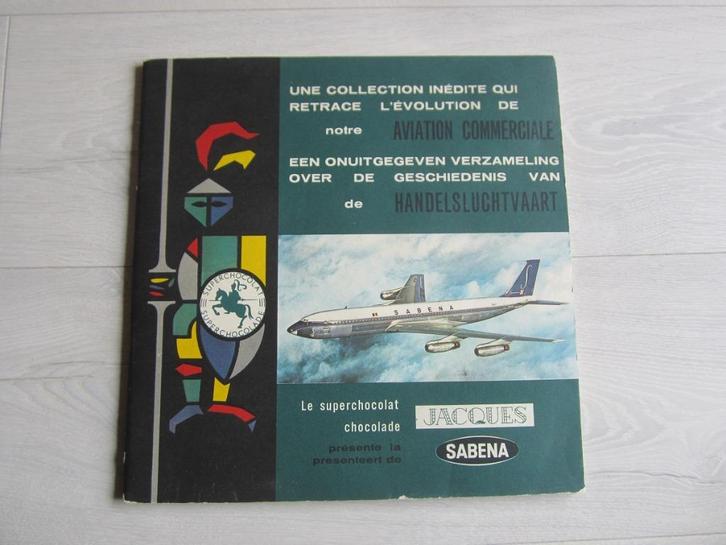 Chocolat Jacques - Présente la Sabena, Boeken, Prentenboeken en Plaatjesalbums, Zo goed als nieuw, Plaatjesalbum, Ophalen of Verzenden