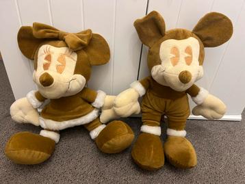Mickey en minnie mouse knuffel vintage (enkel per set) beschikbaar voor biedingen