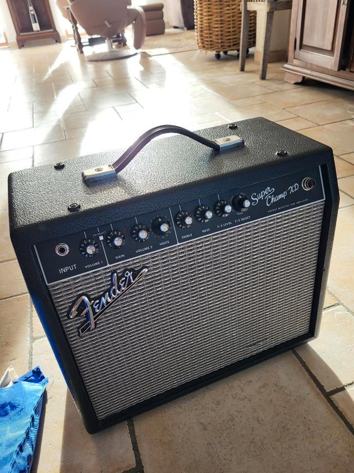 fender super champ xd lampen/hybride versterker, Muziek en Instrumenten, Versterkers | Bas en Gitaar, Zo goed als nieuw, Gitaar