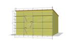 Échafaudage alu complet de 105m², Envoi, Neuf, Échafaudage de façade, 5 mètres de hauteur ou plus