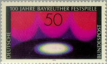 Y&T 745 – Michel 896 – 1976 - 100 jaar Bayreuth festival XXX beschikbaar voor biedingen