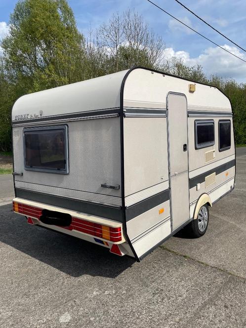 caravan, Caravans en Kamperen, Caravans, Particulier, tot en met 4, 750 - 1000 kg, Standaardzit, Hobby, Overige, 4 tot 5 meter
