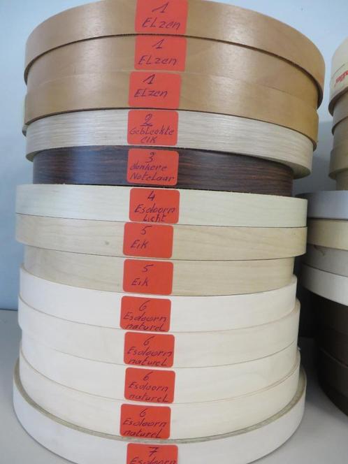Voorverlijmde melamine kantenband 22mm, Doe-het-zelf en Bouw, Platen en Panelen, Nieuw, Ophalen of Verzenden