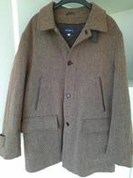 Wollen herenjas van het merk Mabrun, Kleding | Heren, Jassen | Winter, Bruin, Ophalen of Verzenden, Zo goed als nieuw, Mabrun