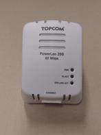 Topcom Powerlan 200 - 85 Mbps, Computers en Software, Gebruikt, Ophalen of Verzenden