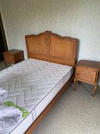 Chambre à coucher en chêne, Maison & Meubles, Enlèvement, Utilisé, Deux personnes, Ancien
