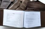 6 X leder menuboek met plastiek insteekmappen, Ophalen of Verzenden, Gebruikt, Overige typen