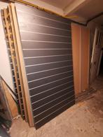 Panneau rainuré pour commerce, Enlèvement