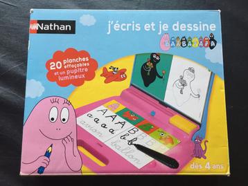 Jeu éducatif j’écris et je dessine de Nathan 