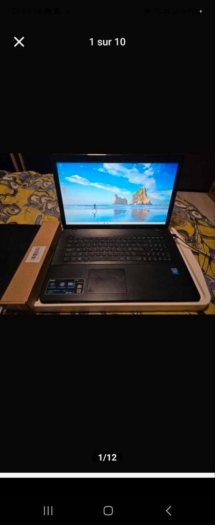 Asus x751m de 17,3" celeron n2940 4gb+1tb+new batterie, Computers en Software, Windows Laptops, Zo goed als nieuw, 17 inch of meer