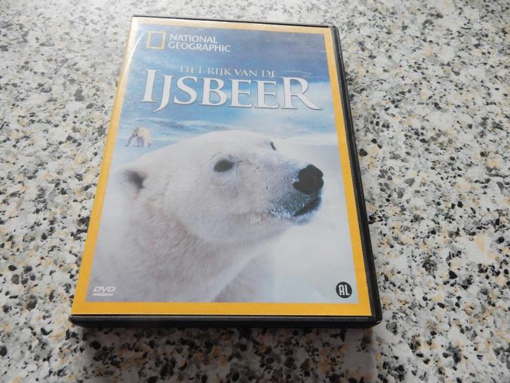 nr.2319- Dvd: het rijk van de ijsbeer - documentaire, CD & DVD, DVD | Documentaires & Films pédagogiques, Comme neuf, Nature, Tous les âges