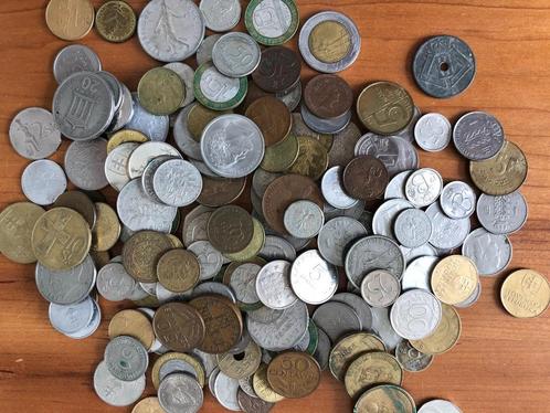 Verzameling 168 oude munten allerlei, Timbres & Monnaies, Monnaies | Europe | Monnaies non-euro, Monnaie en vrac, Autres pays