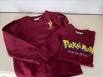 Pokémon trui + t-shirt maat 134, Ophalen, Zo goed als nieuw