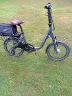 Elektrische vouwfiets, Fietsen en Brommers, Fietsen | Vouwfietsen, 20 inch of meer, Versnellingen, Zo goed als nieuw, Totaal opvouwbaar