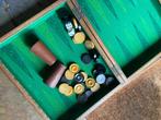 Jeu de jacquet backgammon spel, Hobby en Vrije tijd, Gezelschapsspellen | Bordspellen, Gebruikt, Ophalen
