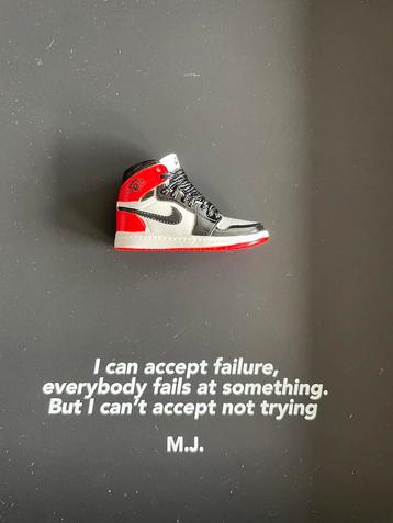 Nike Air Jordan sneaker Motivation Quotes beschikbaar voor biedingen