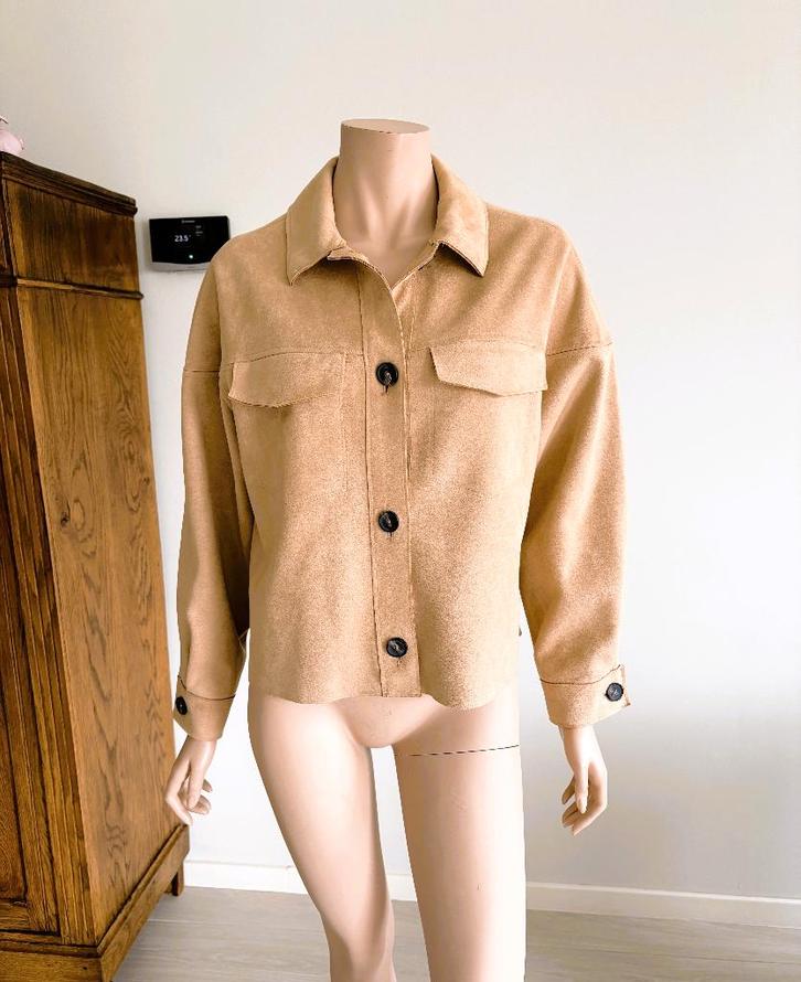 ZARA suedine vest – maat S, Vêtements | Femmes, Pulls & Gilets, Neuf, Taille 36 (S), Beige, Enlèvement ou Envoi