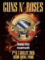 Billets concert GUNS N ROSES - Accor Arena, Tickets en Kaartjes