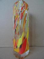 Retro vaas design vaas retro glazen vaas pronkstuk 17cm 1970, Huis en Inrichting, Woonaccessoires | Vazen, Overige kleuren, Ophalen of Verzenden