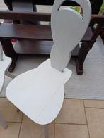 2 chaises chêne patiné très bonne état, Gebruikt, Ophalen of Verzenden
