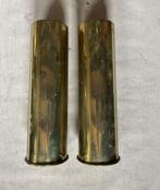 wo2 - Amerikaanse 105mm M14 huls howitzer 1944 - LEEG, Verzamelen, Ophalen of Verzenden, Landmacht, Hulzen of Bodemvondsten