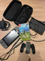 Nintendo Switch console, accessoires & 1 game., Ophalen, Gebruikt, Vanaf 7 jaar, Online