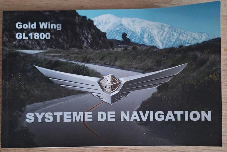 Handleiding Honda Goldwing GL1800 Navigatiesysteem, Motoren, Handleidingen en Instructieboekjes, Honda, Ophalen of Verzenden