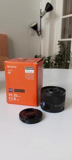 Sony Zeiss FE 35mm f2.8 full frame E-mount prime lens, Gebruikt, Ophalen