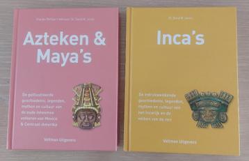 2 Boeken 1 Box - Inca's, Azteken en Maya's beschikbaar voor biedingen