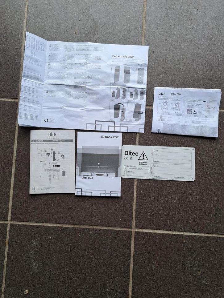 Moteur Ditec pour portes de garage, Bricolage & Construction, Moteurs, Enlèvement