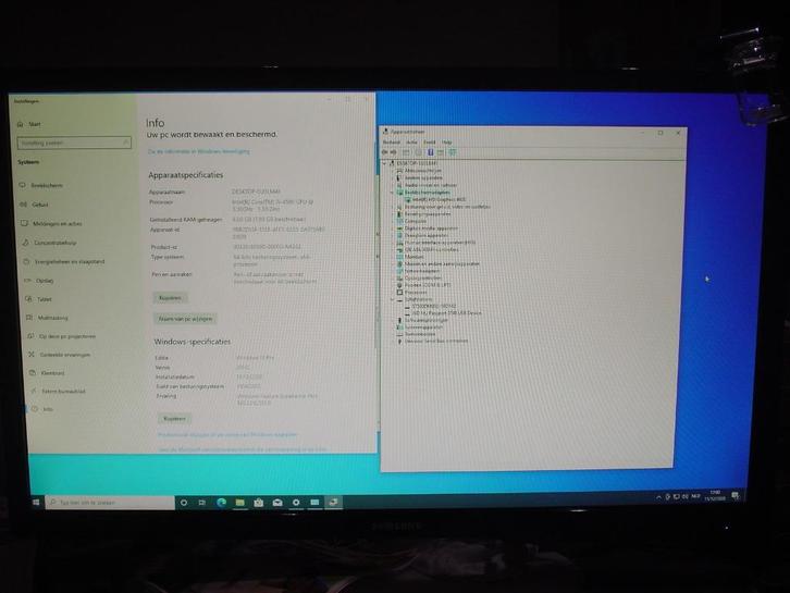 HP PRODESK, Informatique & Logiciels, Ordinateurs de bureau, Utilisé, 3 à 4 Ghz, HDD, 8 GB, Enlèvement ou Envoi