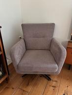 Draaifauteuil beige grijs - afhalen in Sittard, Maison & Meubles, Fauteuils, 75 à 100 cm, Comme neuf, Enlèvement, 50 à 75 cm