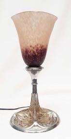 Lampe Art Déco - Georges Leleu et Schneider., Antiquités & Art, Enlèvement ou Envoi