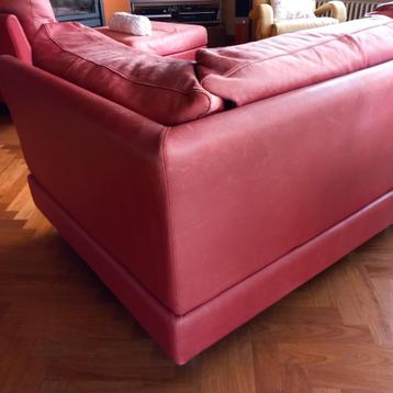  GRATIS lederen hoeksalon Natuzzi beschikbaar voor biedingen